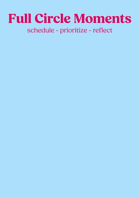 Full Circle Moments - Laura Jäntsch