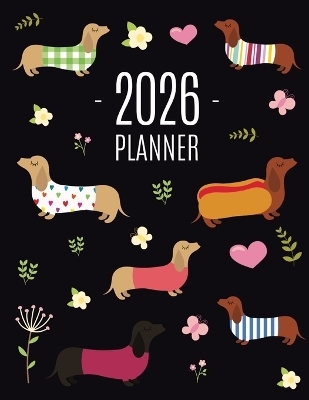 Dachshund Planner 2026 - Happy Oak Tree Press