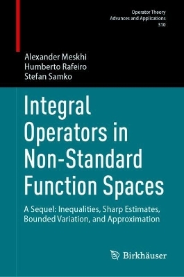Integral Operators in Non-Standard Function Spaces - Alexander Meskhi, Humberto Rafeiro, Stefan Samko