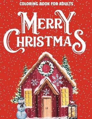 Merry Christmas Coloring Book for Seniors and Beginners - Noah Goleman
