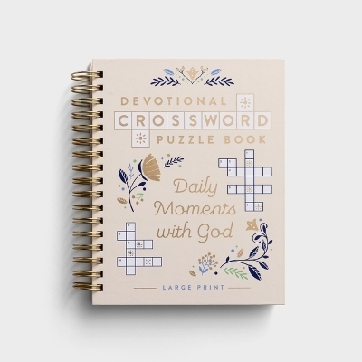 Daily Moments with God Devotional Crossword Puzzle Book -  Dayspring