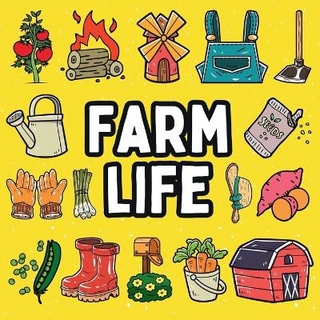 Farm Life Coloring Book