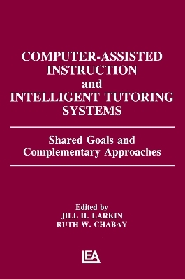 Computer Assisted Instruction and Intelligent Tutoring Systems - 