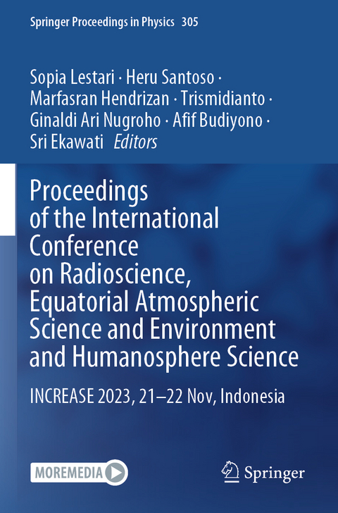 Proceedings of the International Conference on Radioscience, Equatorial Atmospheric Science and Environment and Humanosphere Science - 