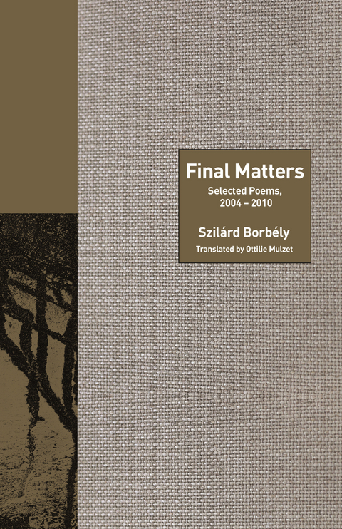 Final Matters - Szil&aacute;rd Borb&eacute;ly