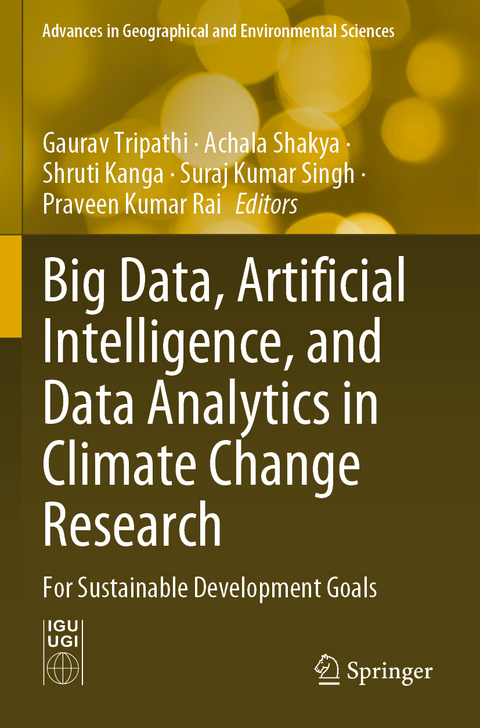 Big Data, Artificial Intelligence, and Data Analytics in Climate Change Research - 