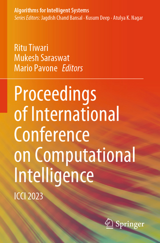 Proceedings of International Conference on Computational Intelligence