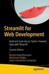 Streamlit for Web Development - Khorasani, Mohammad; Abdou, Mohamed; Hernández Fernández , Javier