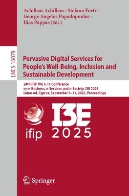 Pervasive Digital Services for People’s Well-Being, Inclusion and Sustainable Development - 