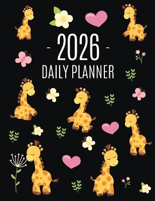 Cute Giraffe Planner 2026
