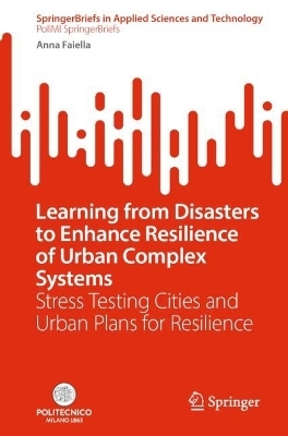 Learning from Disasters to Enhance Resilience of Urban Complex Systems - Anna Faiella