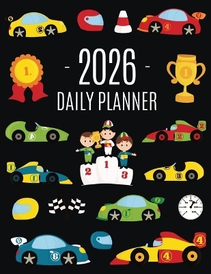 Race Car Planner 2026 - PimPom Pretty Press