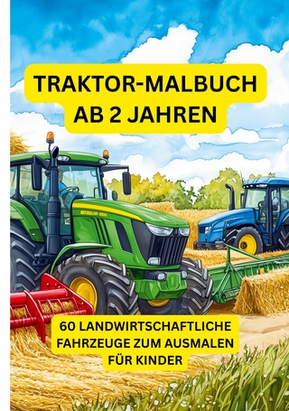 Traktor-Malbuch ab 2 Jahren