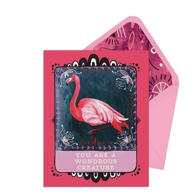 Flamingo Friendship Card -  Em &  Friends