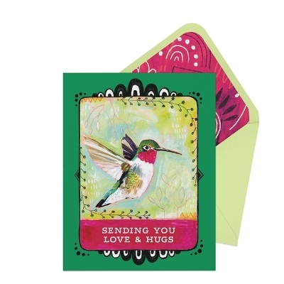 Hummingbird Empathy Card -  Em &  Friends