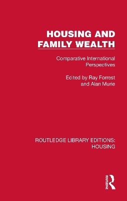 Housing and Family Wealth - 