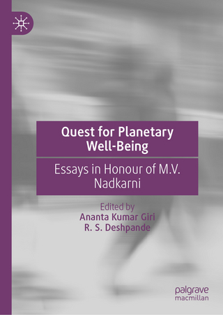 Quest for Planetary Well-Being