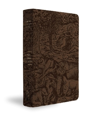 KJV Majestic Illuminated Bible (Brown LeatherLuxe) -  Faithwords