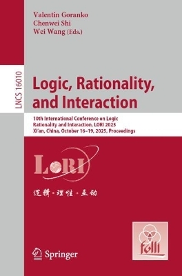 Logic, Rationality, and Interaction - 