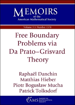 Free Boundary Problems Via Da Prato-Grisvard Theory - Raphael Danchin, Matthias Hieber, Piotr Boguslaw Mucha, Patrick Tolksdorf