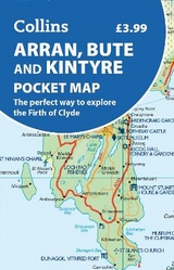 Arran, Bute and Kintyre Pocket Map - Collins Maps