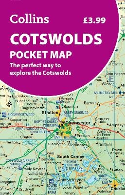 Cotswolds Pocket Map