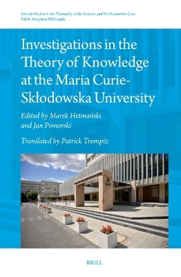 Investigations in the Theory of Knowledge at the Maria Curie-Skłodowska University - 