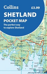Shetland Pocket Map - Collins Maps