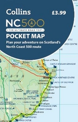 NC500 Pocket Map - Collins Maps