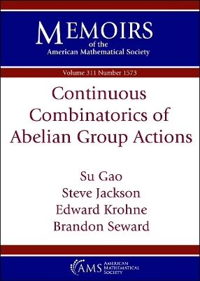 Continuous Combinatorics of Abelian Group Actions - Su Gao, Steve Jackson, Edward Krohne, Brandon Seward