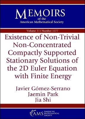 Existence of Non-Trivial Non-Concentrated Compactly Supported Stationary Solutions of the 2D Euler Equation with Finite Energy