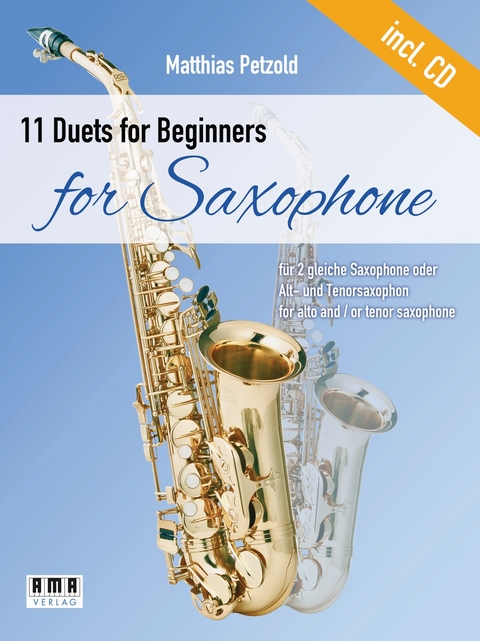 11 Duets for Beginners for Saxophone - Matthias Petzold
