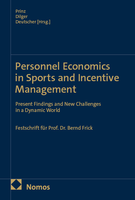 Personnel Economics in Sports and Incentive Management - 
