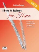 11 Duets for Beginners for Flute - Matthias Petzold
