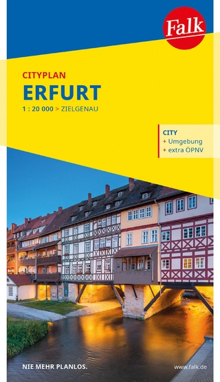 Falk Cityplan Erfurt 1:20.000
