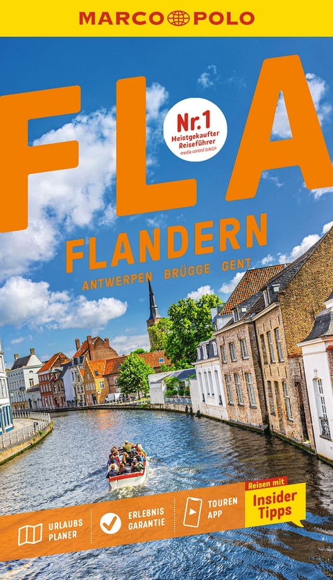 MARCO POLO Reiseführer Flandern, Antwerpen, Brügge, Gent - Françoise Hauser, Sven Claude Bettinger