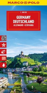 MARCO POLO Reisekarte Deutschland 1:800.000