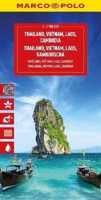 MARCO POLO Reisekarte Thailand, Vietnam 1:1,9 Mio.