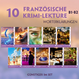 10 Franz&ouml;sische Krimi-Lekt&uuml;re B1-B2 (10 B&uuml;cher + Audio-Online) - Louise Delaunay