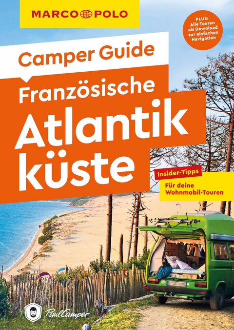 MARCO POLO Camper Guide Franz&ouml;sische Atlantikk&uuml;ste - Leon Ginzel