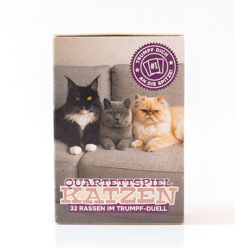 Quartettspiel Katzen