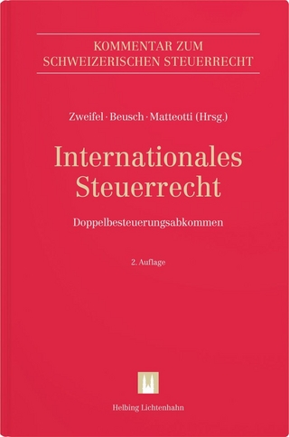 Zweifel/Beusch/Matteotti (Hrsg.), Internationales Steuerrecht
