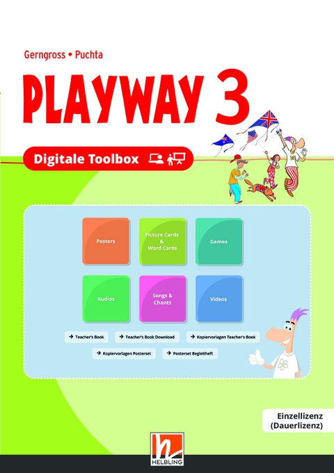 Playway 3 (Lehrplan 2023) | Digitale Toolbox Einzellizenz - Herbert Puchta, G&uuml;nter Gerngross