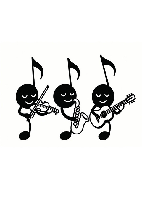 Notenheft: DIN A4 Notenlinienheft | 60 Seiten mit 12 Notenzeilen / Systeme pro Blatt | Papier 90g/m&sup2; | Musikheft mit Notenlinien - Jakob Welik