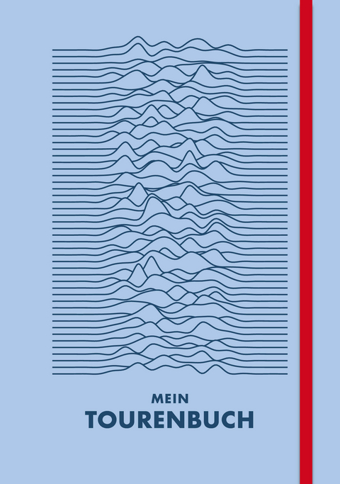Mein Tourenbuch (Farbe: blau)
