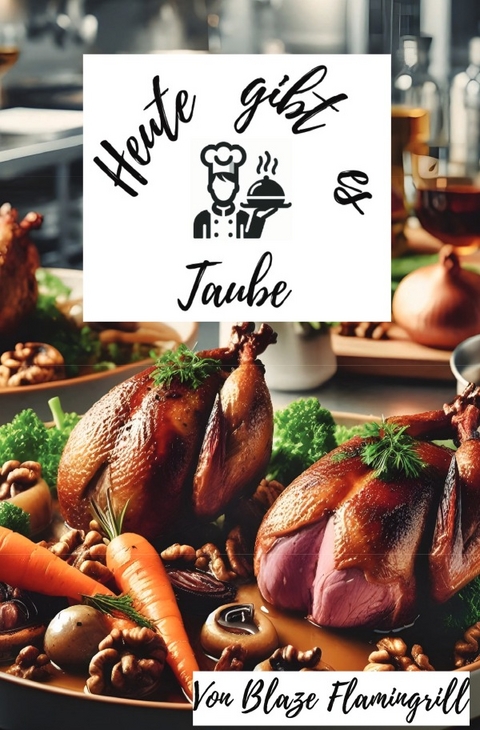 Heute gibt es - Taube - Blaze Flamingrill