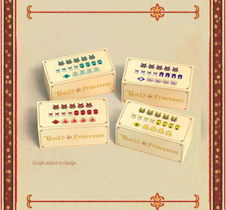 Trolle mögen Prinzessinnen - Magnetische Aufbewahrungsboxen