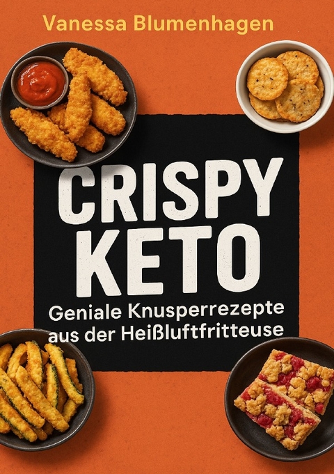 Crispy Keto – Geniale Knusperrezepte aus der Heißluftfritteuse - Vanessa Blumenhagen