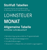 Tabelle, Lohnsteuer 2025 Monat Sonderausgabe August - 