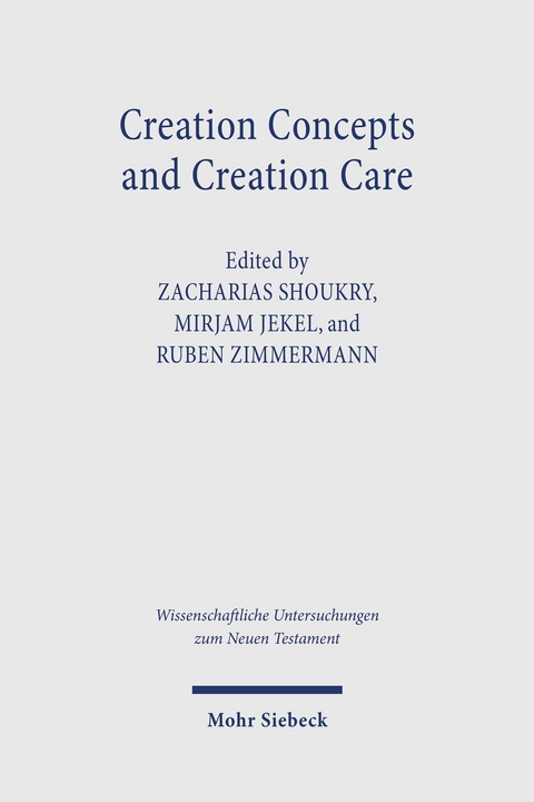 Creation Concepts and Creation Care - 